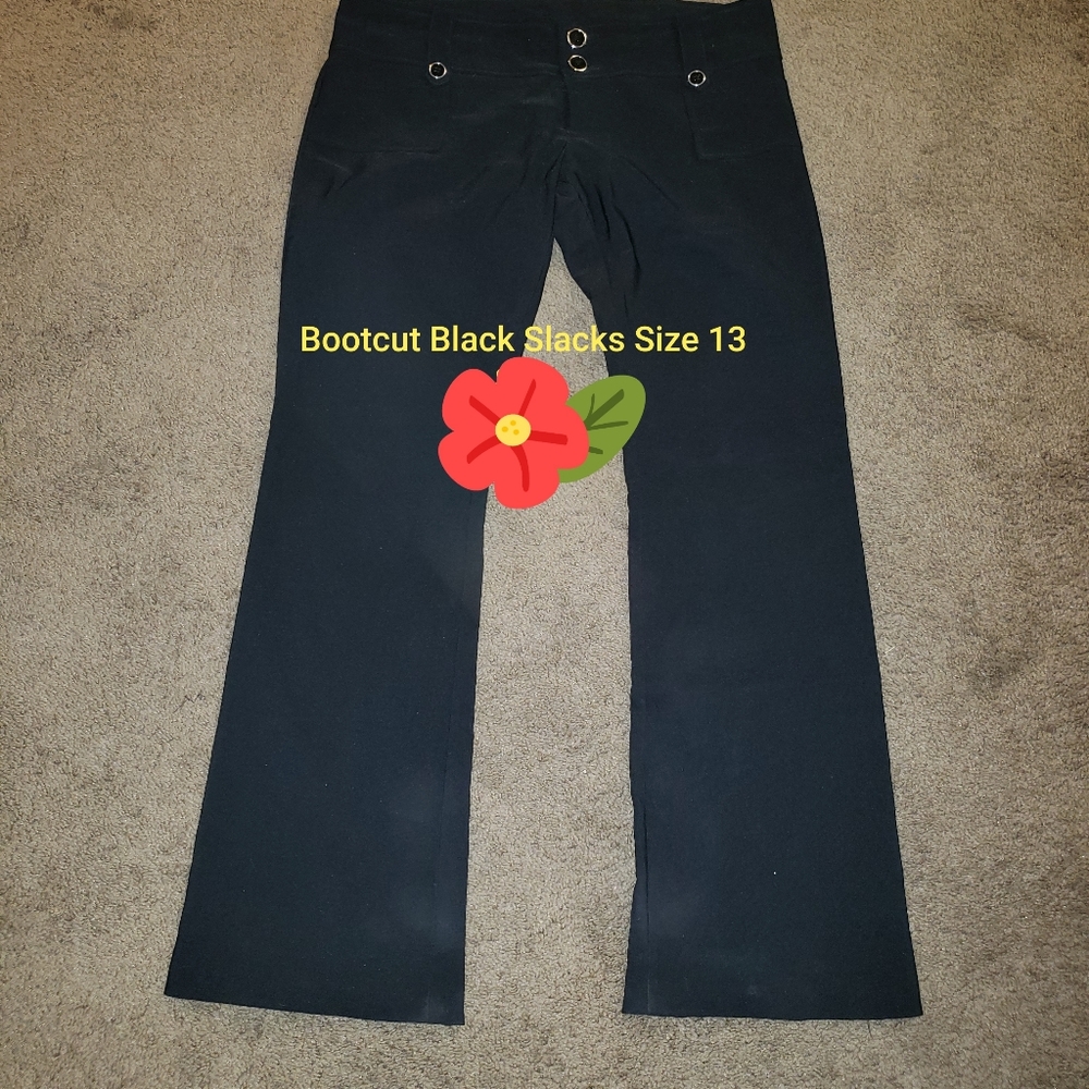 Bootcut slacks